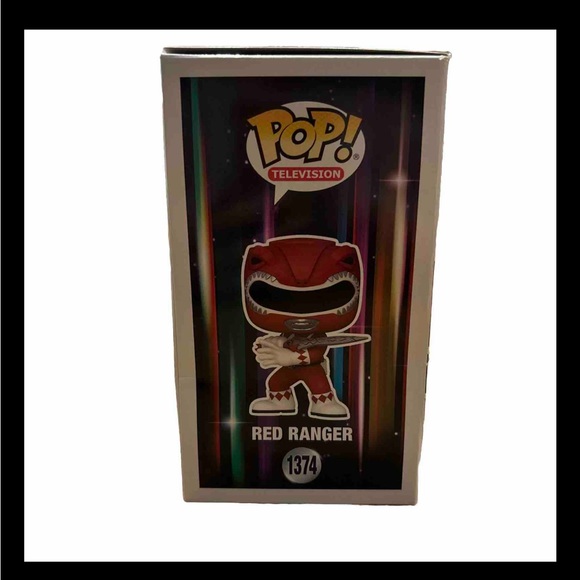 Funko Pop Red Ranger Power Ranger 1374. NWT. Vinyl figure - Picture 4 of 11